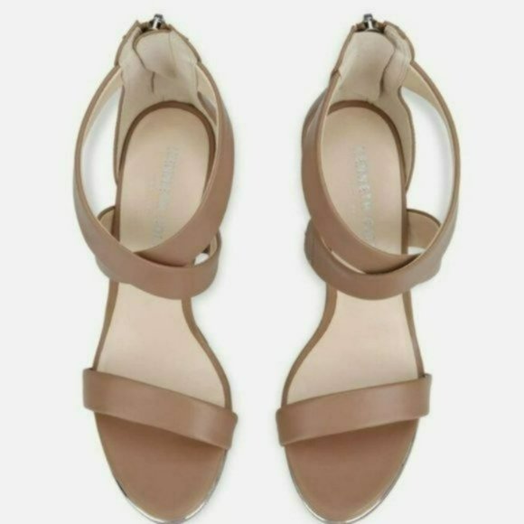 Kenneth Cole Brooke Cross High Heel Sandals-8.5 - Picture 5 of 9